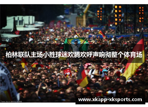 柏林联队主场小胜球迷欢腾欢呼声响彻整个体育场